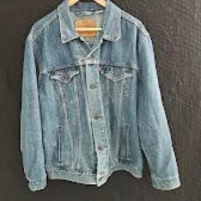 Levi Struss Demin Jean Jacket XL
