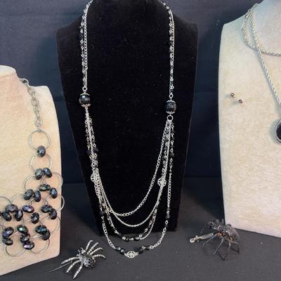 Black And Silver Themed Pieces 