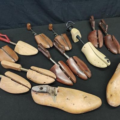 Antique Shoe Tree/Stretcher 6 pairs 
