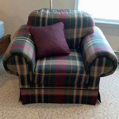 Plaid Armchair 