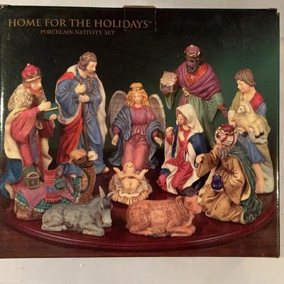 Porcelain Nativity 