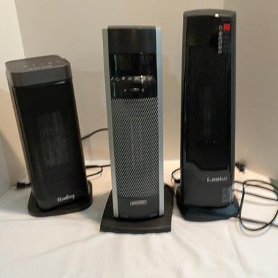 Lot Of 3 Oscillating Spave Heaters