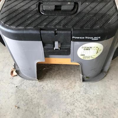 Power Tool Box Contents Included
