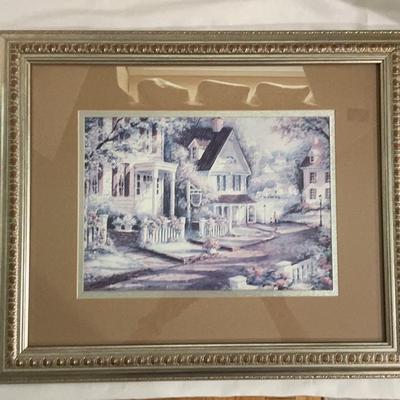 Framed And Matted Print 