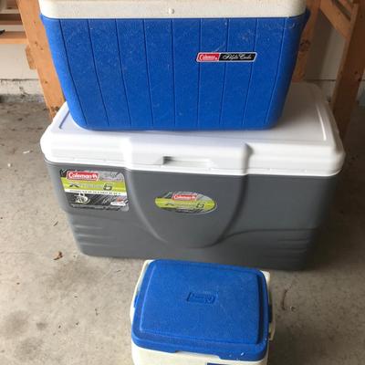 Coleman Cooler Lot