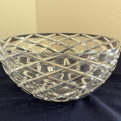 Hallmarked Crystal Bowl