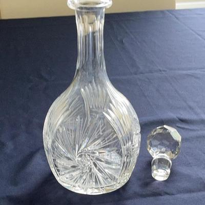 Cut Glass Decanter 