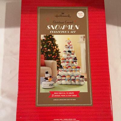 Hallmark Christmas Concert Snowmen Collectors Set 