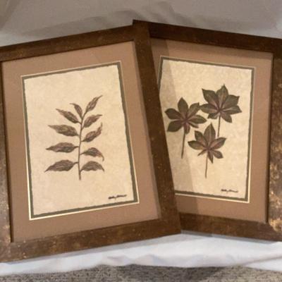 Pair Of Framed And Matted Signed Prints 