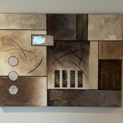 Abstract Art Signed 