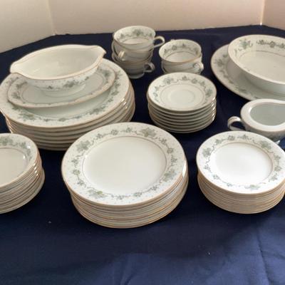 Set Of Noritake China Dishes Allston Pattern 
