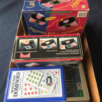 Game Lot Including Dominos