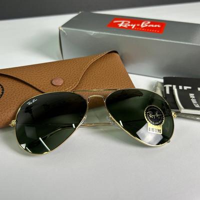New Ray Ban Aviator Sunglasses - ORB3025 Size Large 