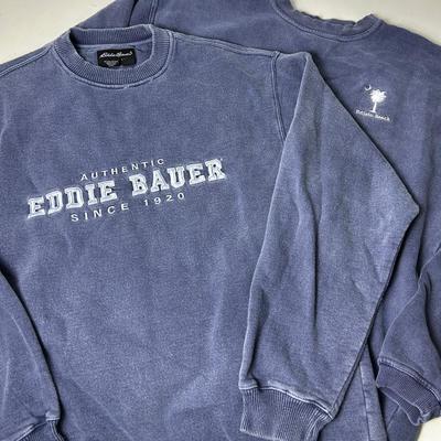 Crewneck Sweatshirts - Eddie Bauer & Comfort Colors - (M&L)