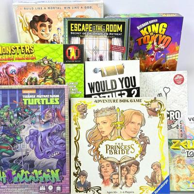 Family Board Games: King Of Tokyo, Monsters Menace America, Santorini & More