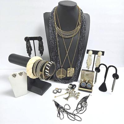 Costume Jewelry Necklaces, Bracelets, Brooches, Earrings