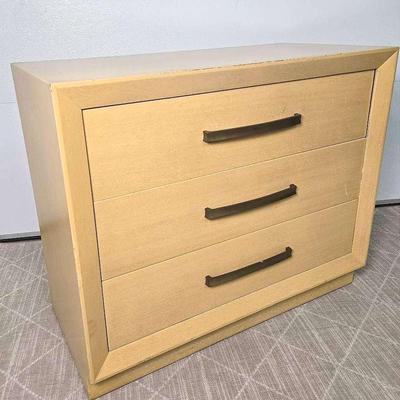 Mid Century John Stuart Blond Low Chest Of Drawers - 1 Of 2