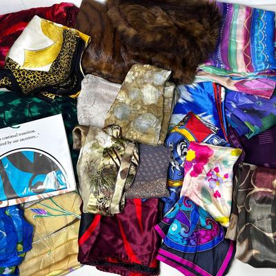 Scarves (Silk, Fur & More) 