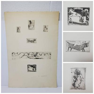 Brigette Coudrain “Europa” Signed & Numbered Print 22x15”
