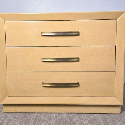 Mid Century John Stuart Blond Low Chest Of Drawers - 2nd Of 2