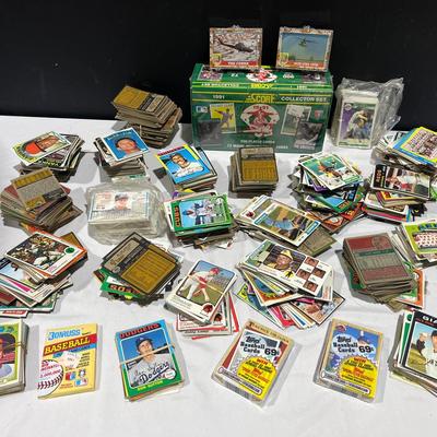 1991 Score Trivia Cards, Desert Storm Cards And Mystery Baseball Cards