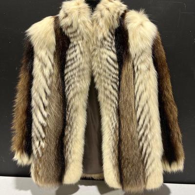 Roy H Bjorkman Fur Jacket Size Small