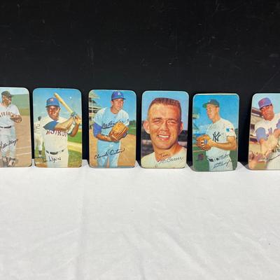 Vintage Topps Super Baseball Cards