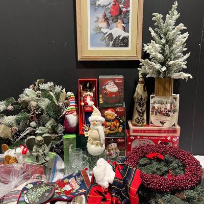 Christmas Mystery Lot - Signed Kevin Daniel “Winter Cardinals” + Much More