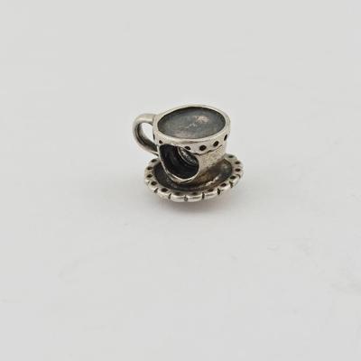 Sterling Silver Pandora Coffee Mug Charm
