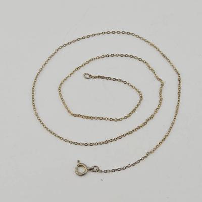 Goldfilled Fine Link Necklace 