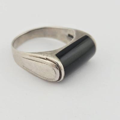 Sterling Silver Onyx Ring