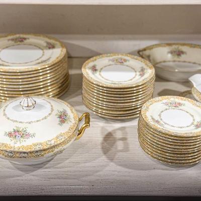 1920s Noritake China Dining Set