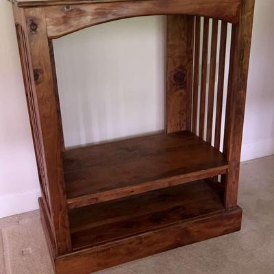 Solid Wood Entertainment Center