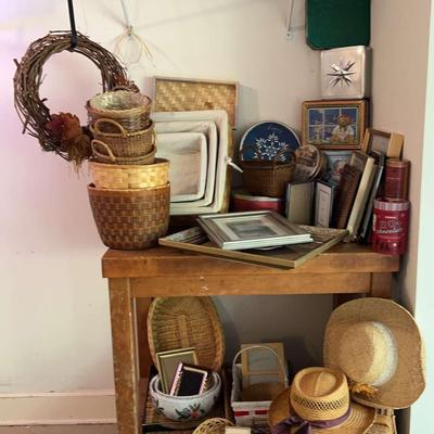 Baskets, Tins and Picture Frames