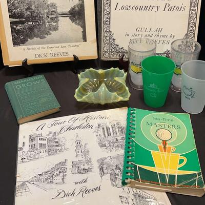 Masters & Charleston Collectibles Featuring Fostoria Heirloom Uranium Glass Bowl