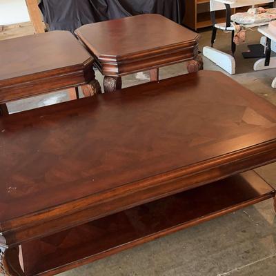 Coffee Table and Two Side Tables