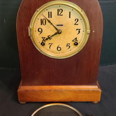 Wooden Mantle Clock