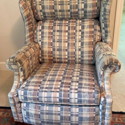 Upholstered Recliner Armchair