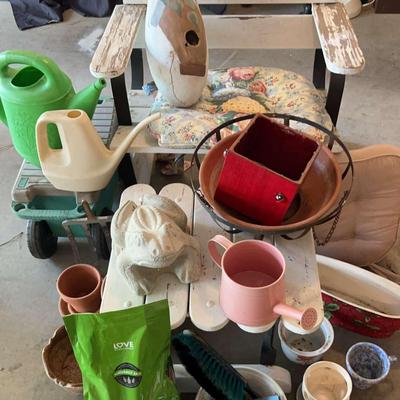 Outdoor Garden Furniture with Planters, Decor & Accessories