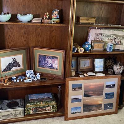 Artwork, Porcelain Tea Sets, Musical Figurines, Tins & Collectibles