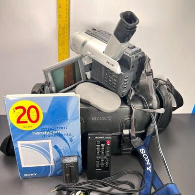Excellent condition Sony video camera system