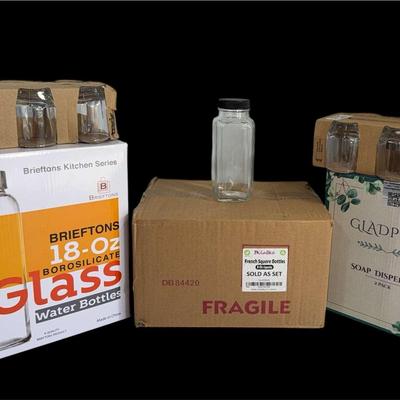 New In Box Glassware!