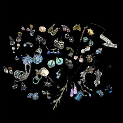 Tray Of Assorted Costume Jewelry 