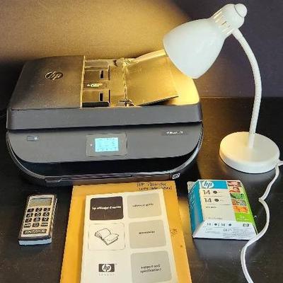 HP OfficeJet 5258 & Desk Lamp