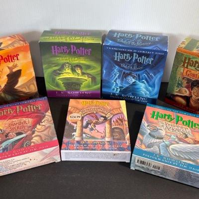 Harry Potter Audiobook Lot – All 7 Books on CD – Jim Dale Unabridged Performances