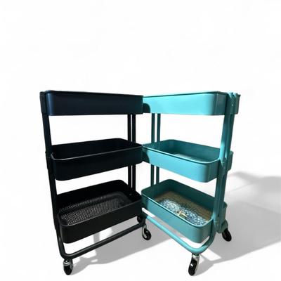 Cart Collection - Aqua And Black 