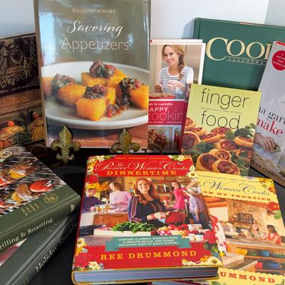 Gourmet Delights: 11-Cookbook Collection Featuring Ree Drummond, Ina Garten & More
