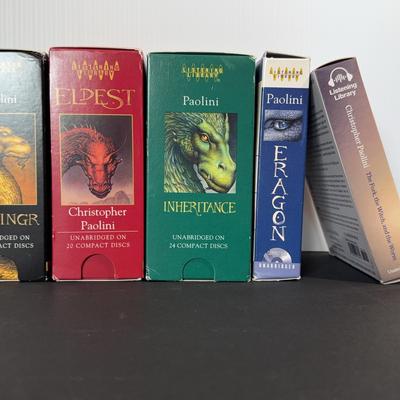 Christopher Paolini Audiobook Collection – Inheritance Cycle on CD – Eragon Series