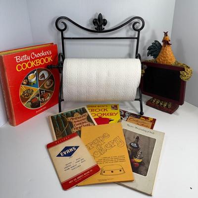 Funky And Fun Kitchen Collection, Including Retro Cookbooks