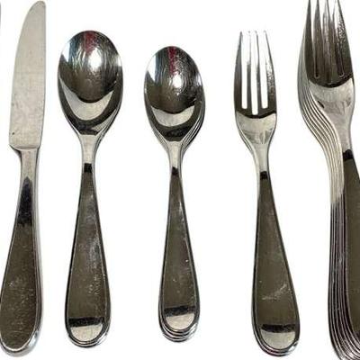 18 Pc’s Yamazaki Flatware & 6 Dansk Spoons